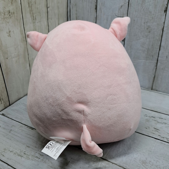 KellyToy Squishmallows Pink Peter Pig Small 9"tall Daisy Floral Pattern Plush - Picture 2 of 8